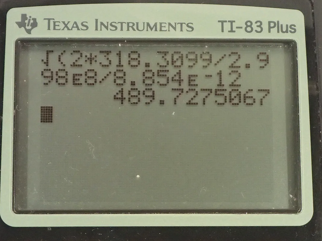 Calculator screenshot