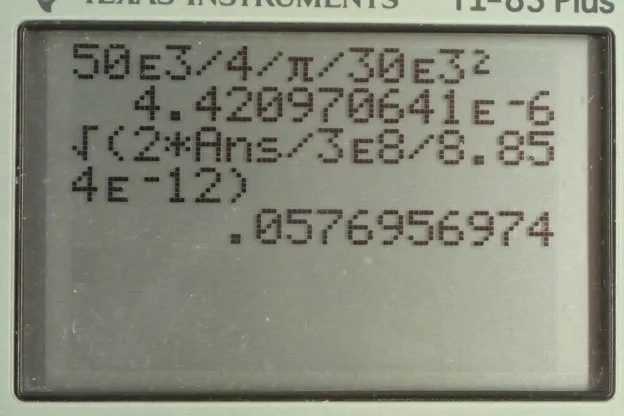 Calculator screenshot