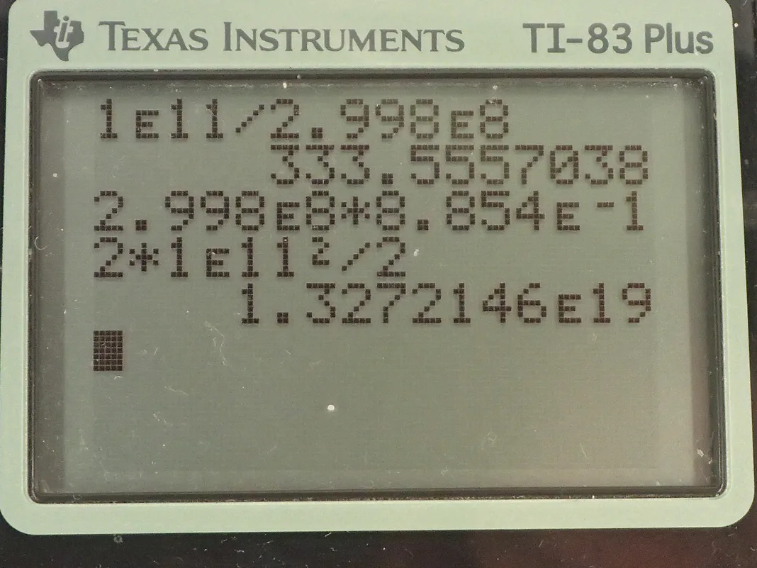 Calculator screenshot