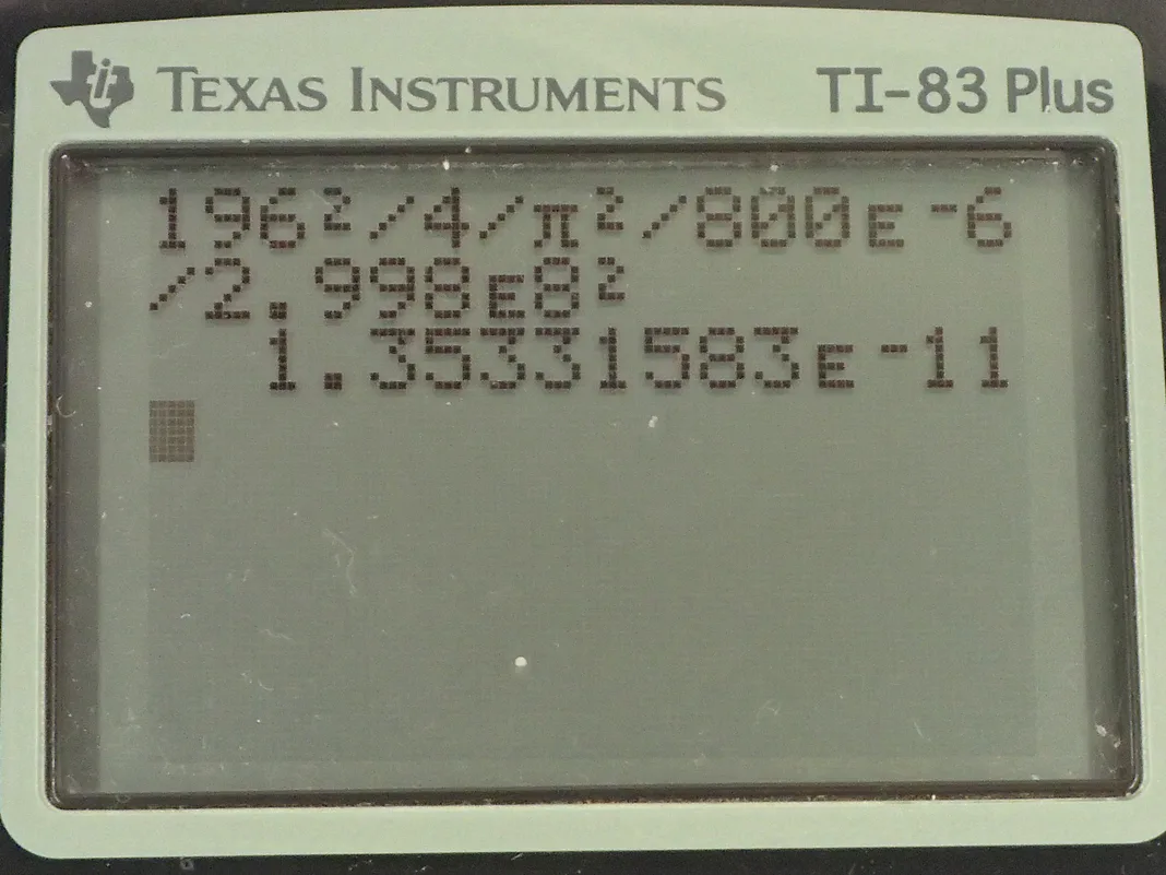 Calculator screenshot