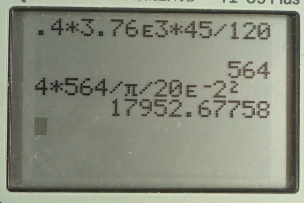 Calculator screenshot