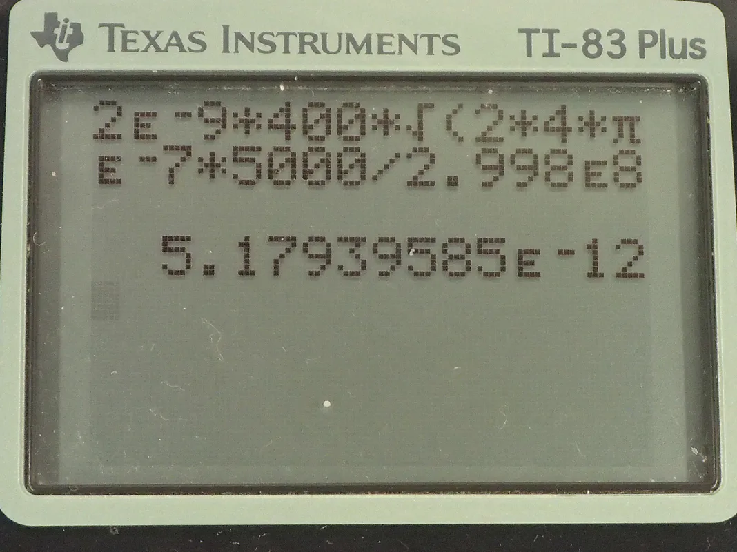 Calculator screenshot