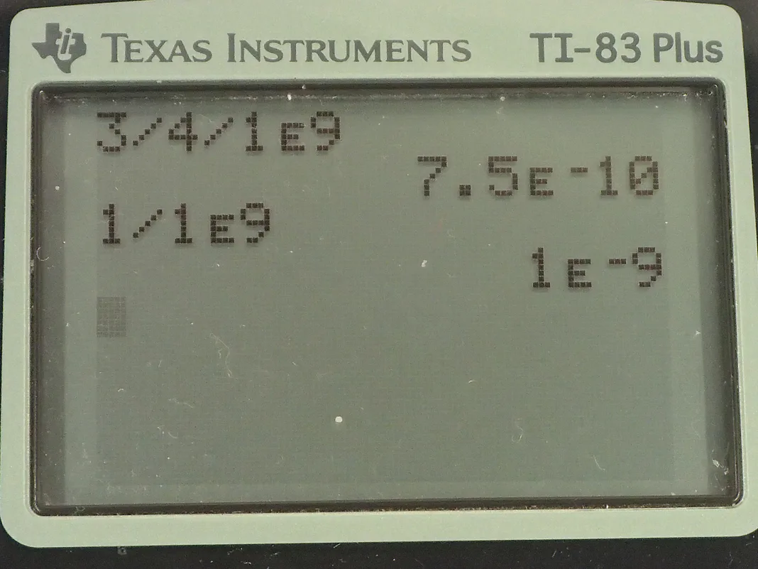 Calculator screenshot