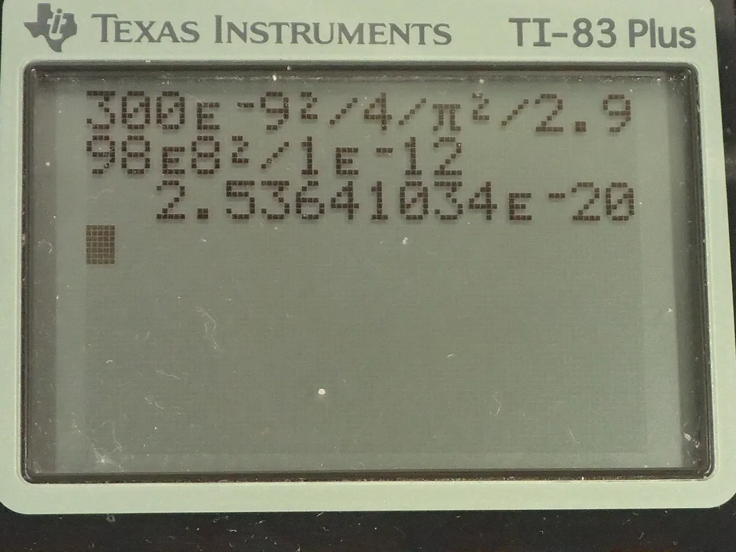 Calculator screenshot