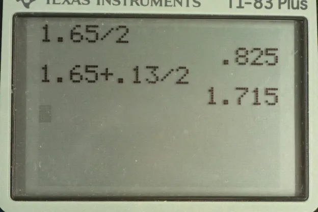 Calculator screenshot