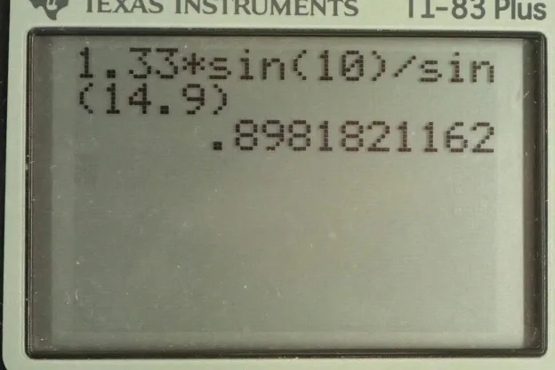 Calculator screenshot