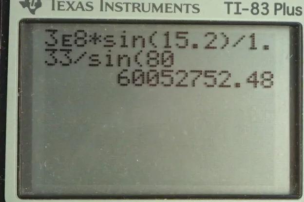 Calculator screenshot