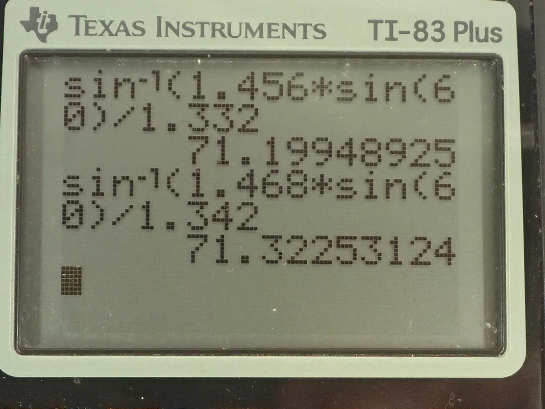 Calculator screenshot