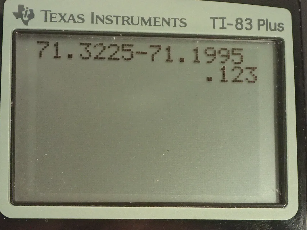 Calculator screenshot