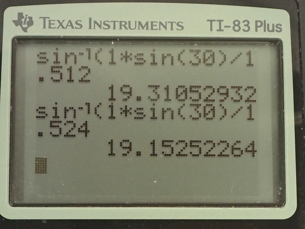 Calculator screenshot