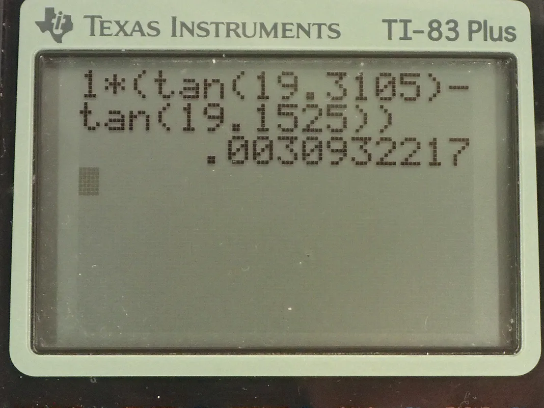 Calculator screenshot
