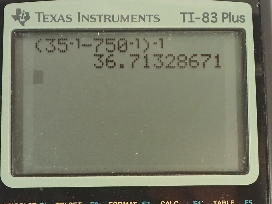 Calculator screenshot