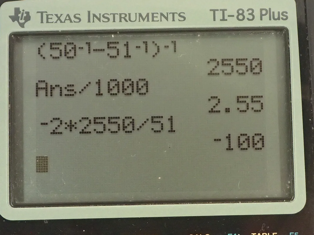 Calculator screenshot