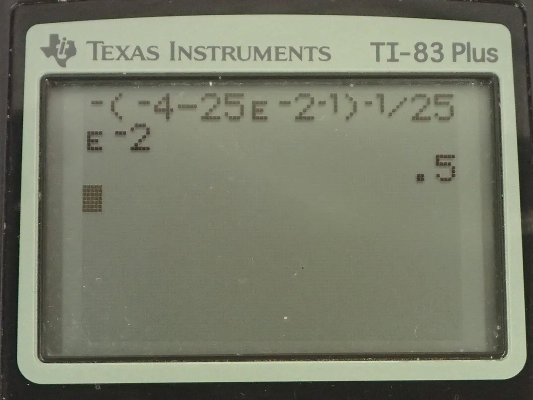 Calculator screenshot