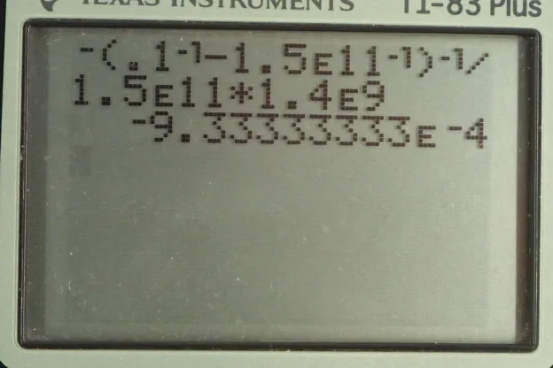Calculator screenshot