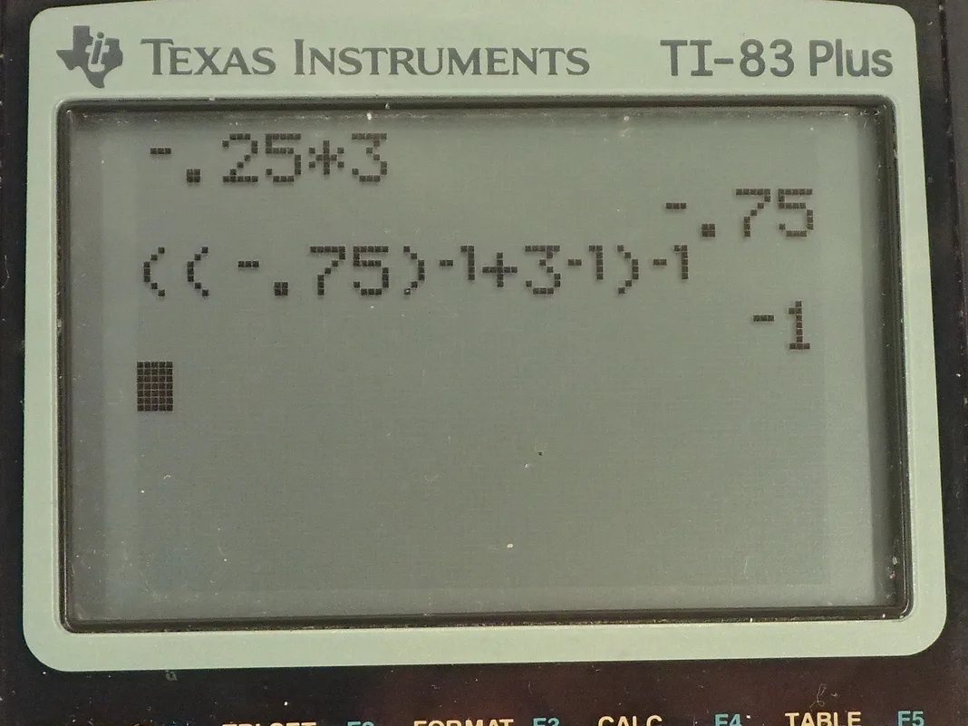 Calculator screenshot