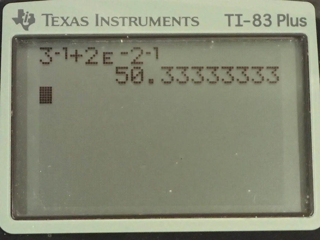 Calculator screenshot
