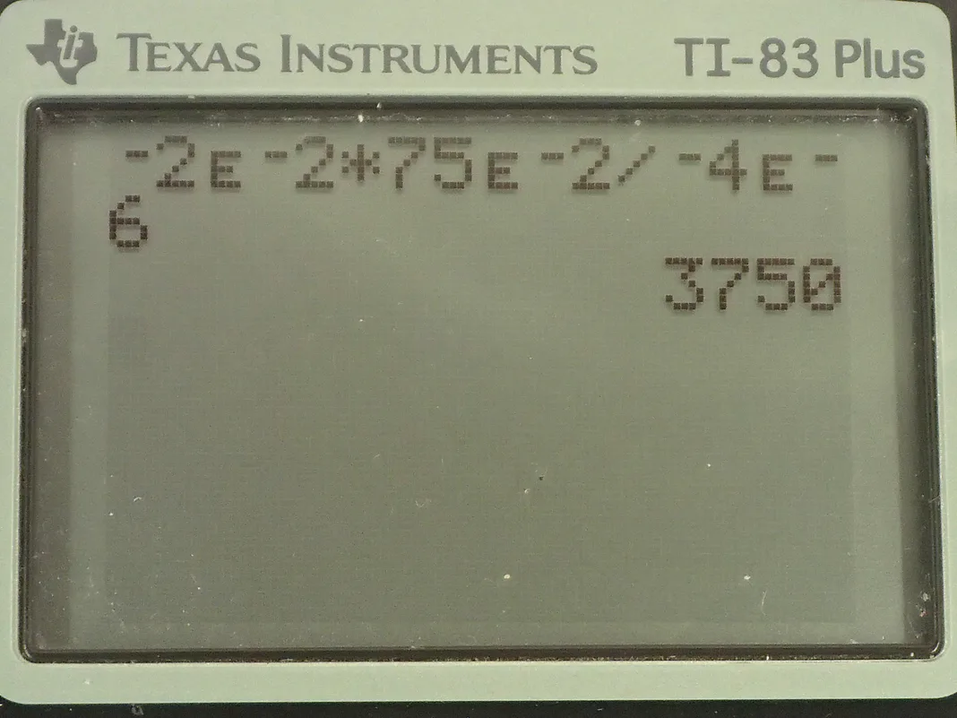 Calculator screenshot
