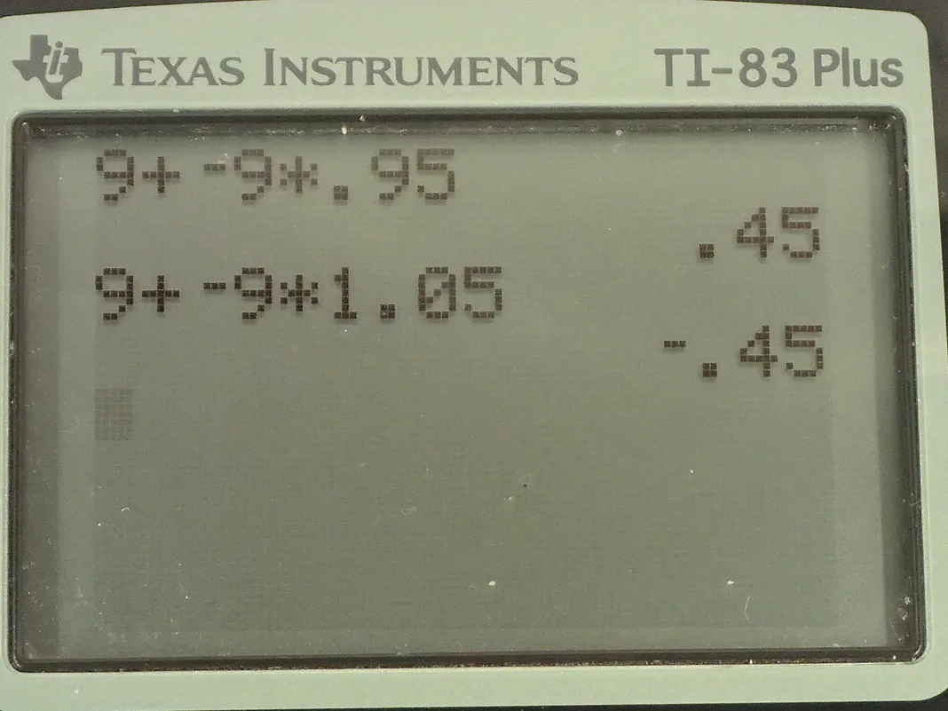 Calculator screenshot