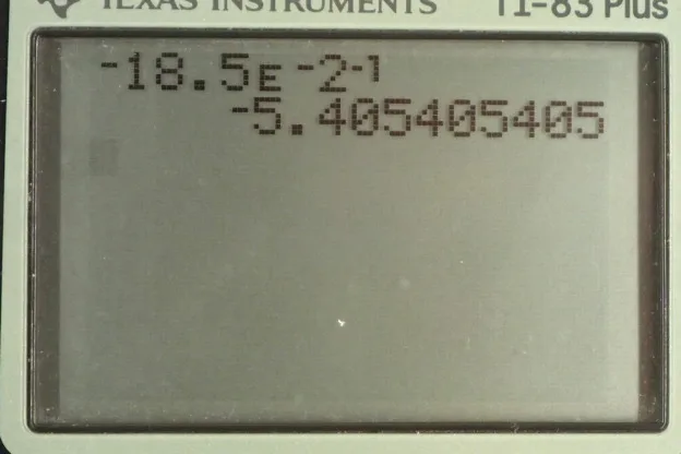 Calculator screenshot