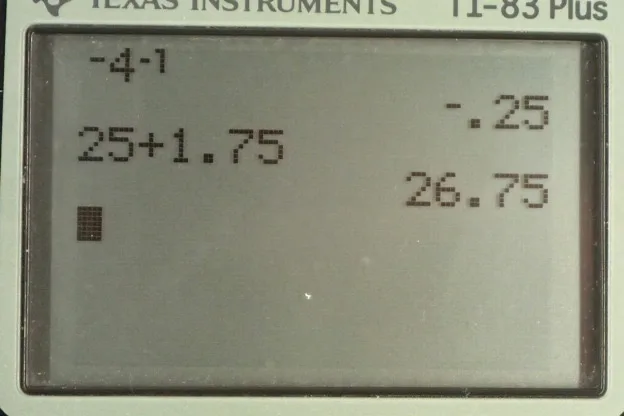 Calculator screenshot