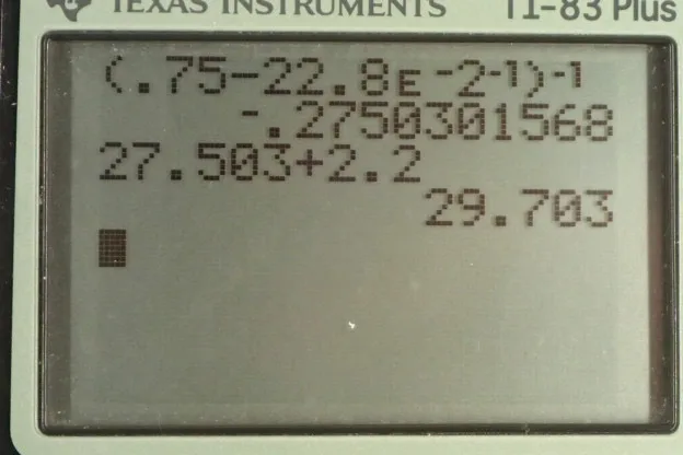 Calculator screenshot