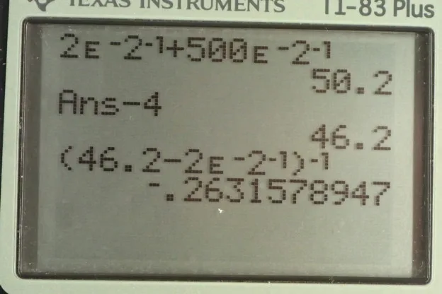 Calculator screenshot