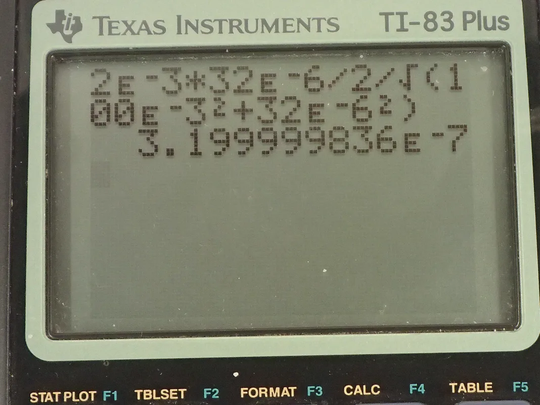 Calculator screenshot
