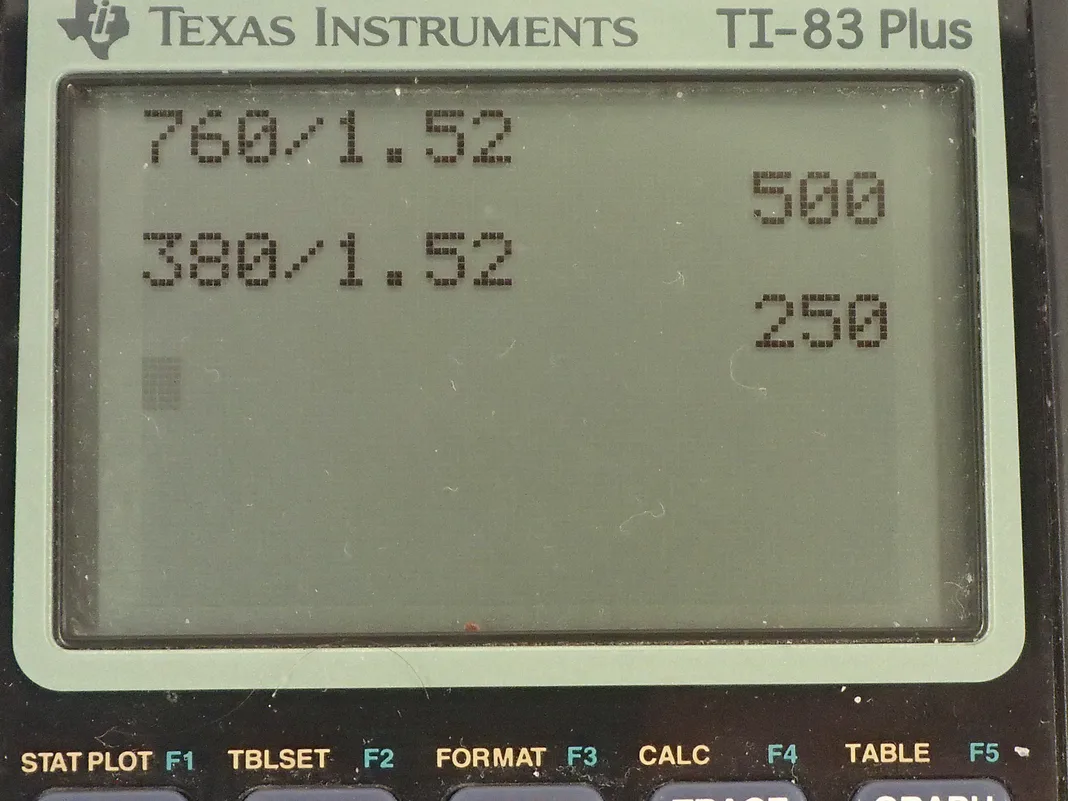 Calculator screenshot