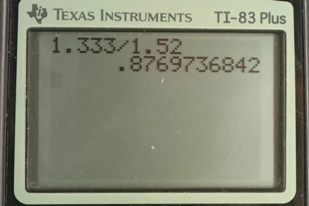 Calculator screenshot