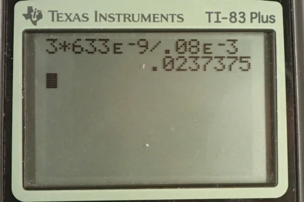 Calculator screenshot