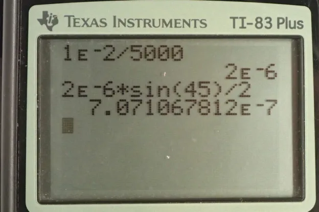 Calculator screenshot