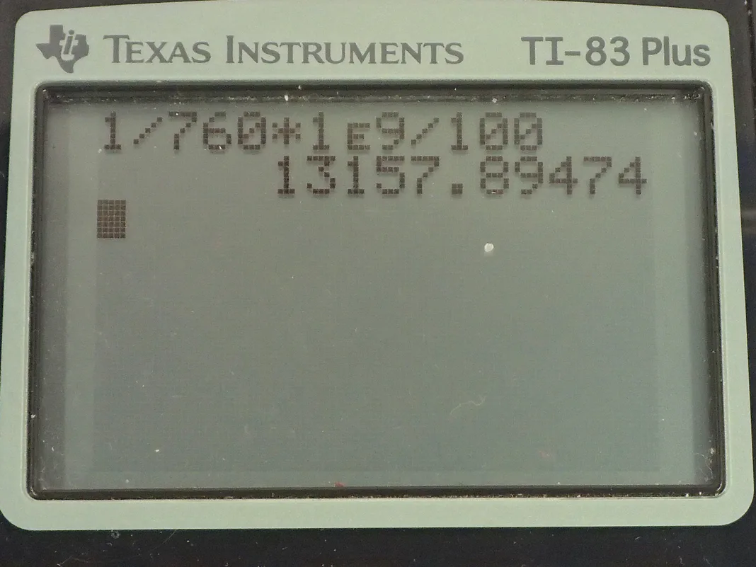 Calculator screenshot