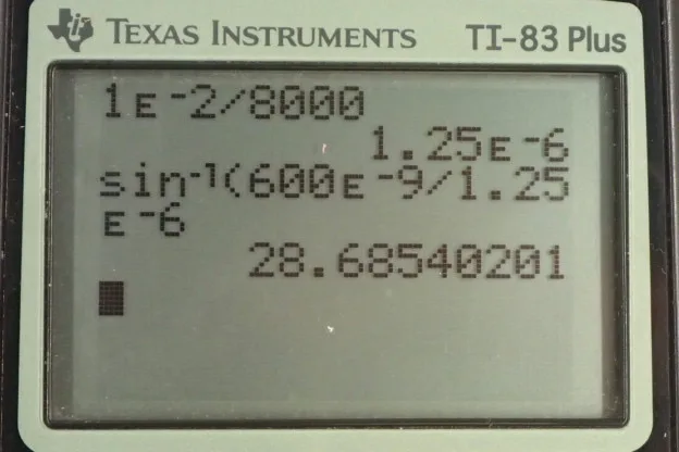 Calculator screenshot