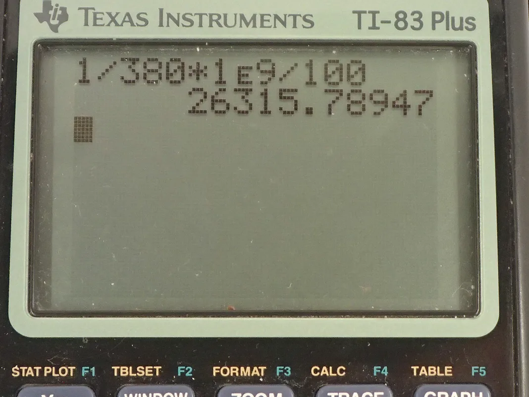 Calculator screenshot