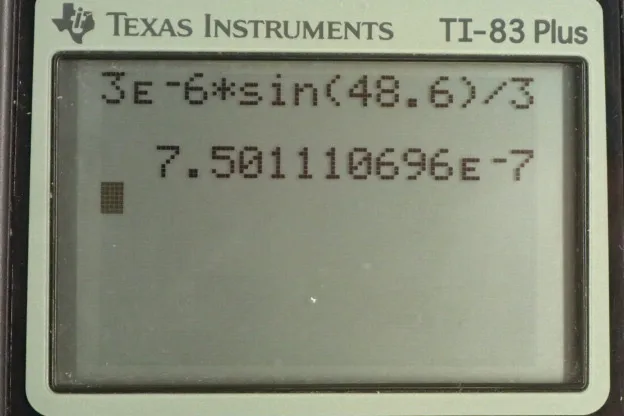 Calculator screenshot