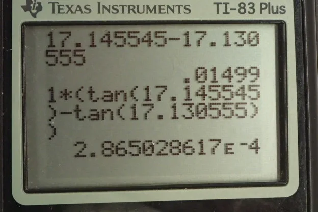 Calculator screenshot