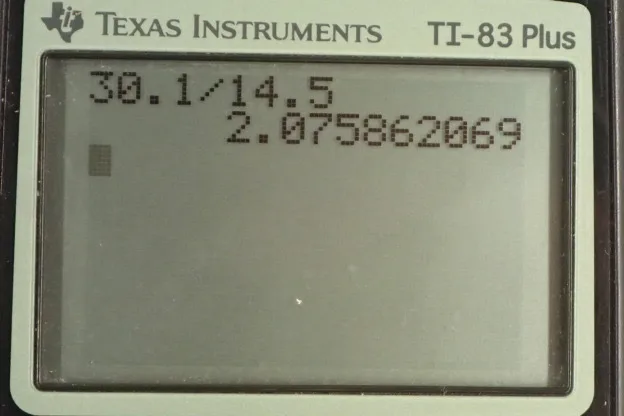 Calculator screenshot