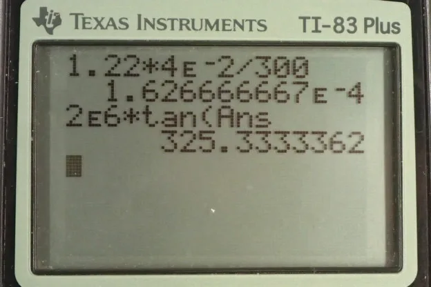 Calculator screenshot