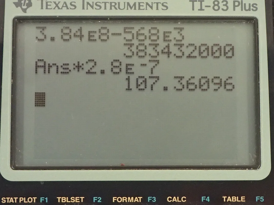 Calculator screenshot