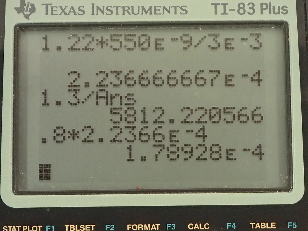 Calculator screenshot