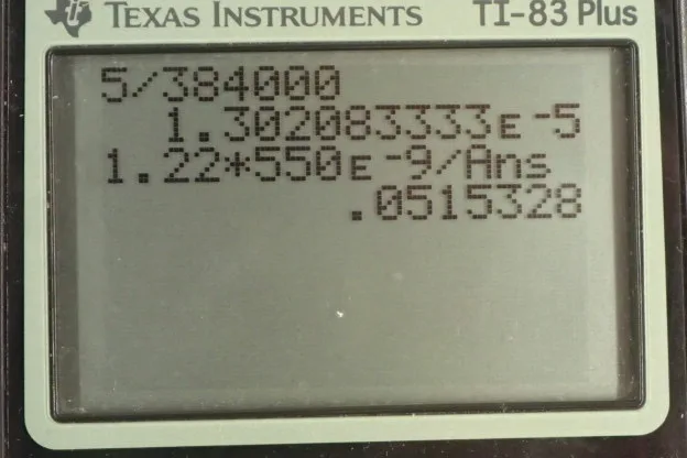 Calculator screenshot