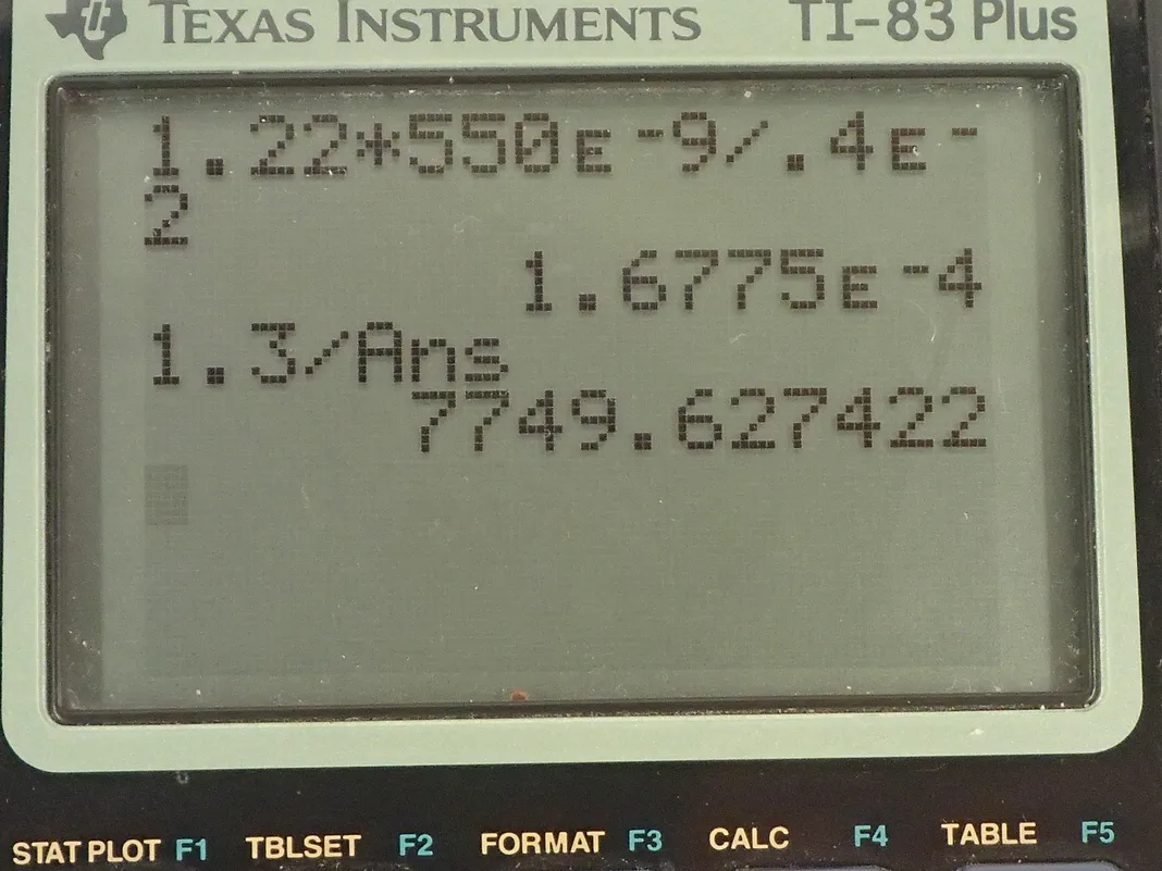Calculator screenshot