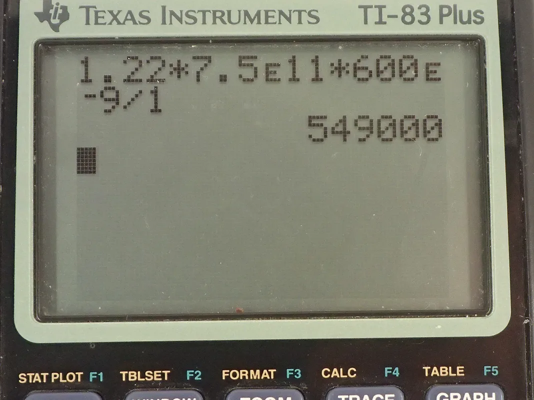Calculator screenshot