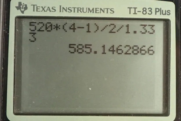 Calculator screenshot