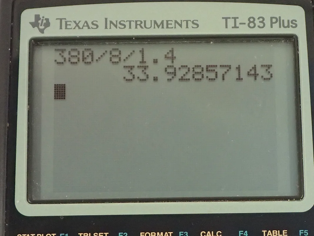 Calculator screenshot
