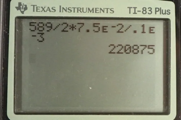 Calculator screenshot