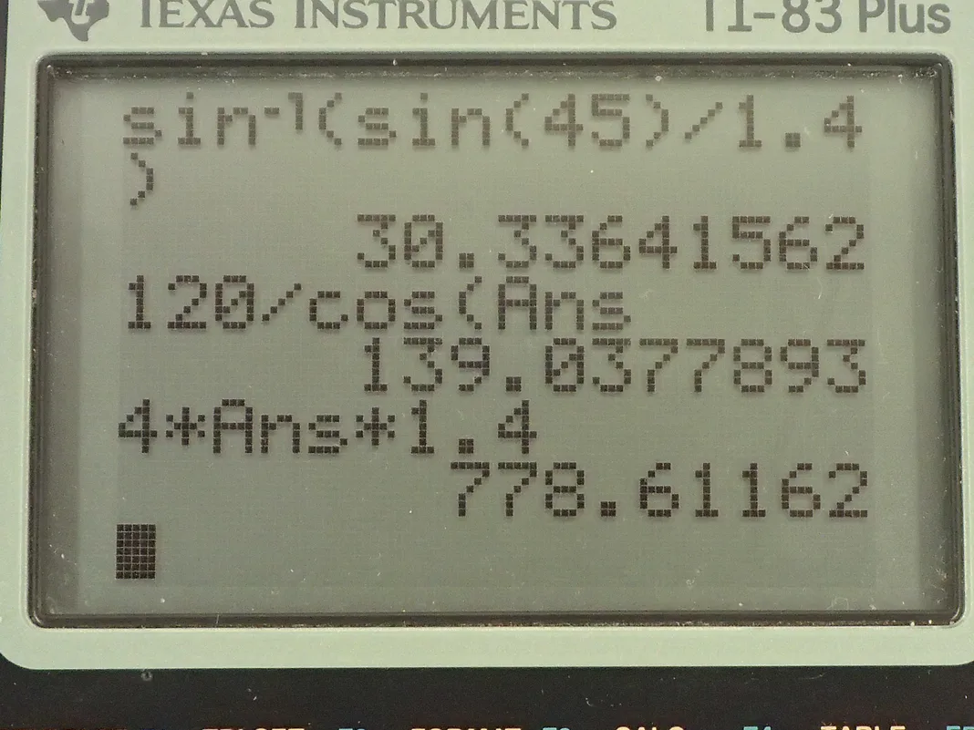 Calculator screenshot