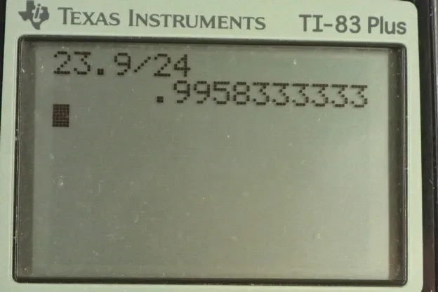 Calculator screenshot