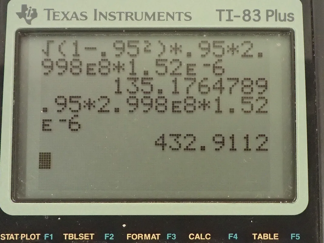 Calculator screenshot